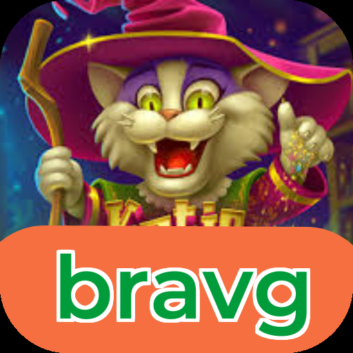 Interface do aplicativo bravg mostrando jogos disponíveis no iOS e Android